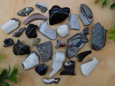 FORDITE MOTOR CITY AGATE ROCK STONE LAPIDARY SPECIMEN