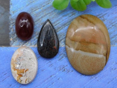 CABOCHONS ROCK STONE LAPIDARY SPECIMEN