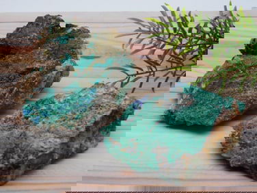 AZURITE ROCK STONE LAPIDARY SPECIMEN