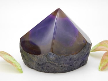 AGATE POINT ROCK STONE LAPIDARY SPECIMEN