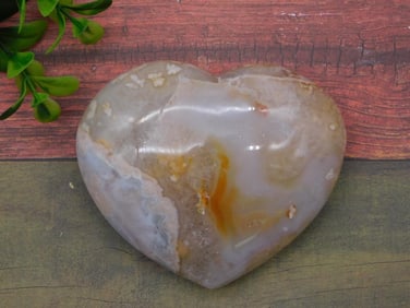 HATMANS FLOWER PETAL AGATE ROCK STONE LAPIDARY SPECIMEN