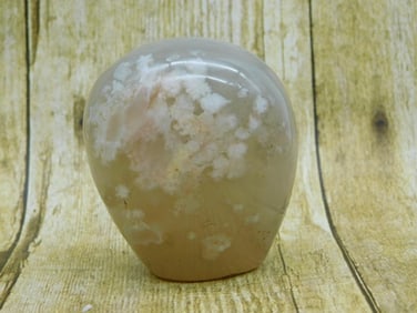 HATMANS FLOWER PETAL AGATE ROCK STONE LAPIDARY SPECIMEN