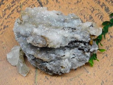DRUZY CHALCEDONY ROCK STONE LAPIDARY SPECIMEN