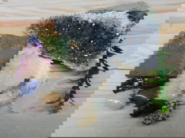 MIXED LOT ROCK STONE LAPIDARY SPECIMEN