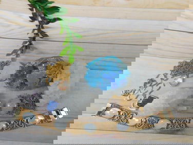 MIXED LOT ROCK STONE LAPIDARY SPECIMEN