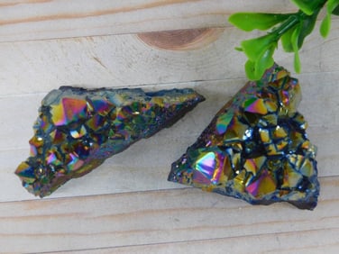 TITANIUM AMETHYST ROCK STONE LAPIDARY SPECIMEN