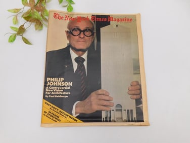 1978 THE NEW YORK TIMES MAGAZINE VINTAGE ANTIQUE