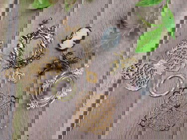 MIXED PENDANT LOT ROCK STONE LAPIDARY SPECIMEN