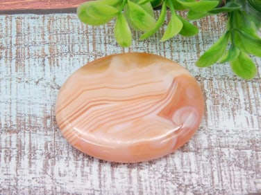 BANDED AGATE WORRY STONE ROCK STONE LAPIDARY SPECIMEN