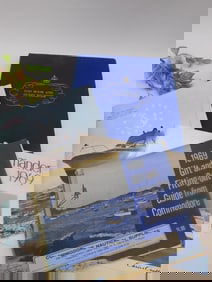 MIXED SAILING BOOKS VINTAGE ANTIQUE