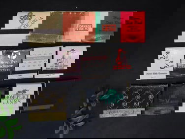 ADVERTISING MATCHBOOKS VINTAGE ANTIQUE