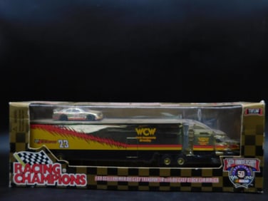 Racing Champions WCW 23 NASCAR Hauler with Die-Cast Car NIB