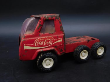 Buddy L Coca-Cola Truck Toy, 6-Wheel Model, Japan