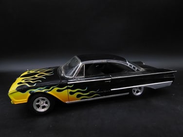1960 Ford Starliner Scale Model with Flame Detailing