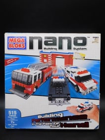 Mega Bloks Nano Building System Set With 515 Pieces