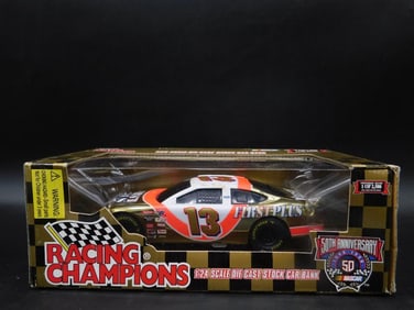 Racing Champions 1:24 Scale NASCAR Diecast Stock Car Bank
