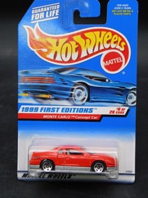 Hot Wheels 1999 First Editions Monte Carlo Concept Car