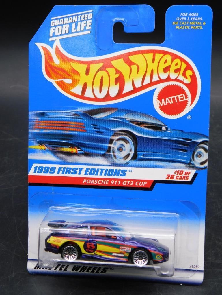 1999 Hot Wheels First Editions Porsche 911 GT3 Cup (1 of 4)