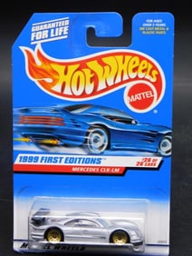 1999 Hot Wheels Mercedes CLK-LM First Edition, Die-Cast Car