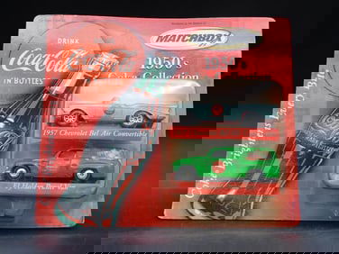 Matchbox Coca-Cola 1950s Car Collection Set