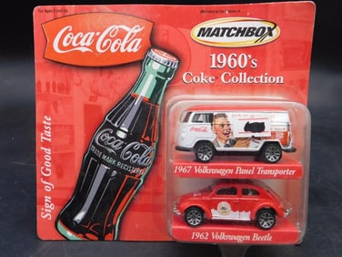Matchbox Coca-Cola 1960s Coke Collection Die-Cast Set