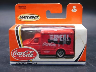 Matchbox Coca-Cola Brand Die-Cast Van in Original Packaging