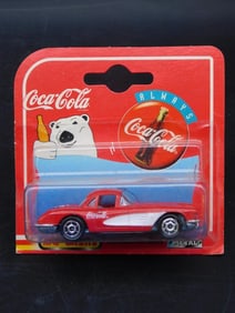 Coca-Cola Branded Die-Cast Red Car 200 Series
