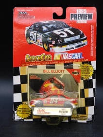 1995 Bill Elliott NASCAR Die-Cast Car with Collectors Card