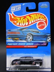 Hot Wheels Pinstripe Power Tail Dragger, 2 of 4 Cars