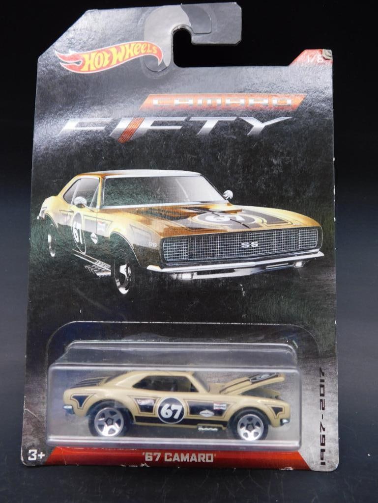 Hot Wheels 67 Camaro Muscle Car Collectible in Original Packaging (1 of 2)