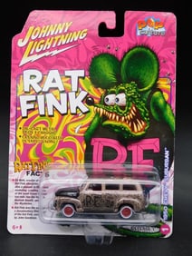 Johnny Lightning Rat Fink 1950 Chevy Suburban Die-Cast Car