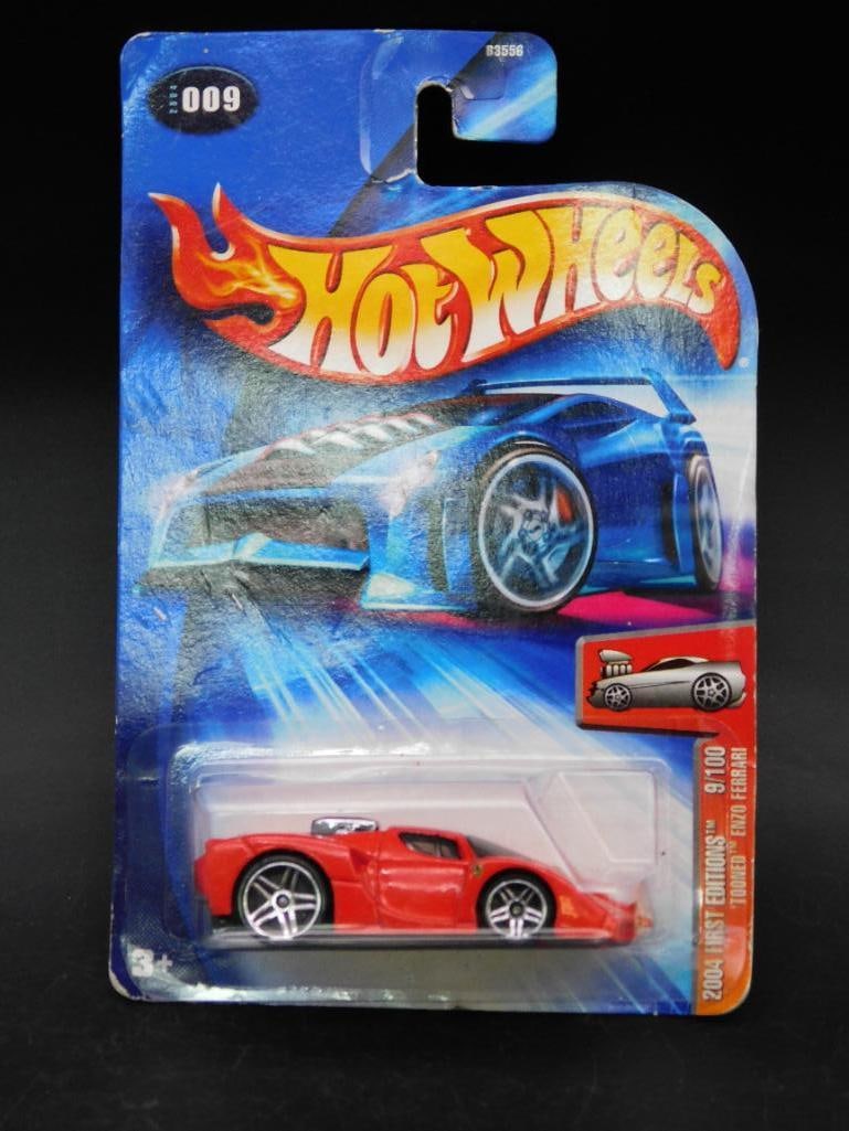 Hot Wheels 2004 First Editions Tooned Enzo Ferrari 9/100 (1 of 3)
