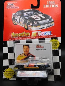 1994 Racing Champions NASCAR Stock Car with Card Ernie Irvan