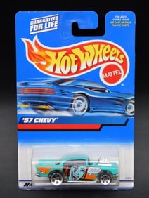 Hot Wheels 57 Chevy Die-Cast Car in Original Packaging