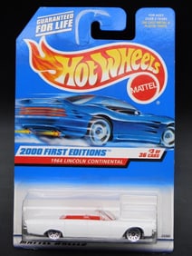 Hot Wheels 1964 Lincoln Continental 2000 First Edition