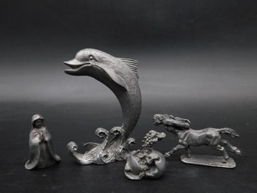 Ral Partha 1979 Pewter Figures Set
