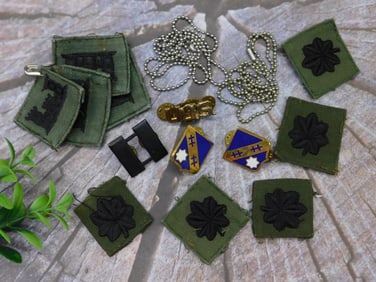Military Insignia and Patches Collection