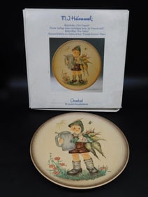 HUMMEL GOEBEL FOR FATHER COLLECTORS PLATE VINTAGE ANTIQUE