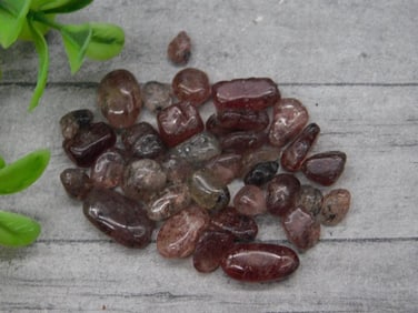 STRAWBERRY QUARTZ ROCK STONE LAPIDARY SPECIMEN