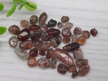 STRAWBERRY QUARTZ ROCK STONE LAPIDARY SPECIMEN