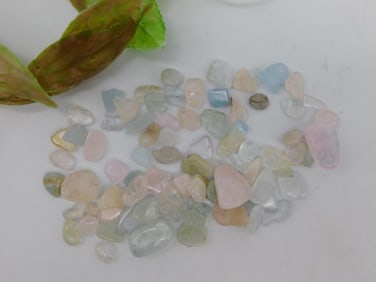 Collection of Mixed Polished Gemstones ROCK STONE LAPIDARY SPECIMEN