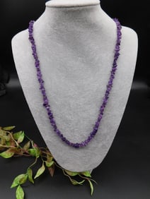 Amethyst Gemstone Necklace