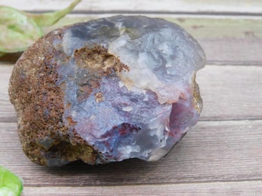 Rough Rock Specimen With Multicolored Features