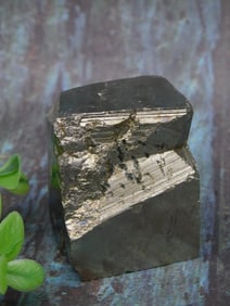Metallic Pyrite Cube Crystal Specimen Rock Stone Lapidary Specimen