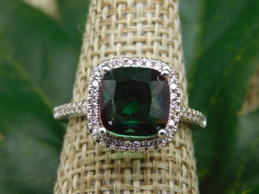 GENUINE STONE RING SIZE 6