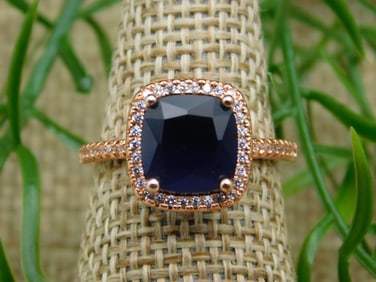 GENUINE STONE RING SIZE 7