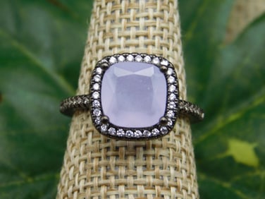 GENUINE STONE RING SIZE 6