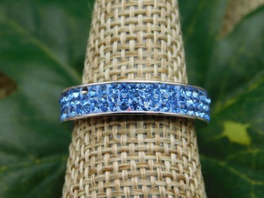 GENUINE STONE RING SIZE 7