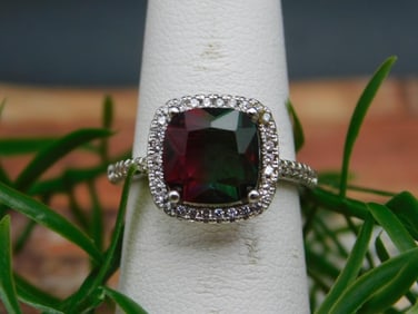 GENUINE STONE RING SIZE 6