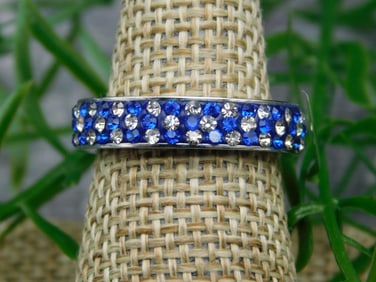 GENUINE STONE RING SIZE 7